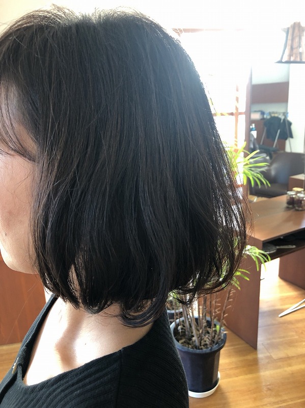 髪のボリュームがなくお悩みのお客様