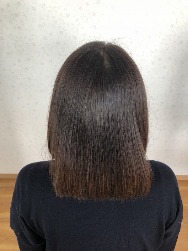 白髪染めで髪が傷んでしまっているお客様