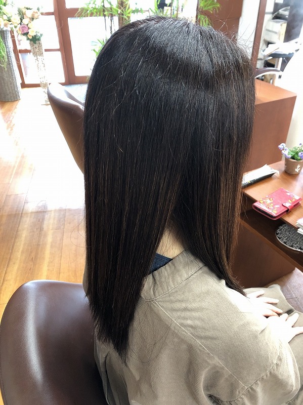 髪のパサつき・うねりでお悩みのお客様